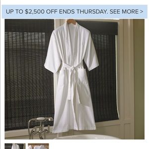 Ritz Carlton Spa Robe, One Size Fits All. Brand New. Sells for over $130